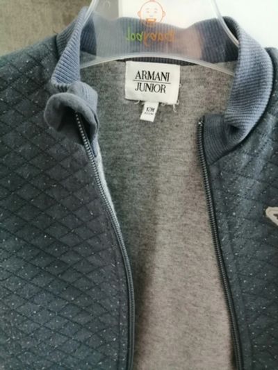Лот: 18017646. Фото: 1. Толстовка Armani 6-12мес. Свитера, худи, толстовки