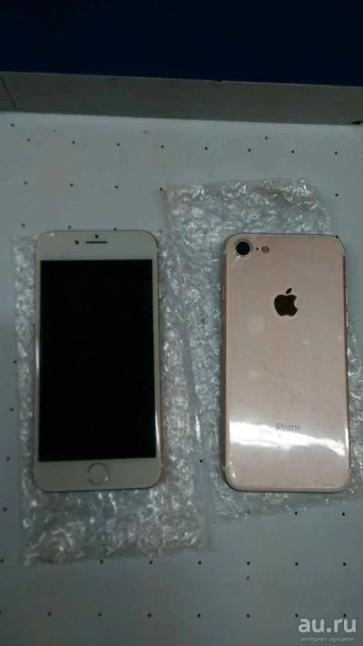 Лот: 9531439. Фото: 1. iPhone 7 новый , розовый, качественная... Смартфоны