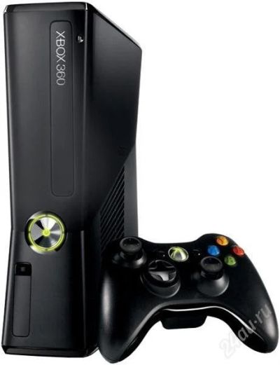 Лот: 2396410. Фото: 1. xbox 360 slim 250gb (почти новая... Игровые приставки, консоли