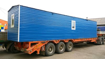 Лот: 11148943. Фото: 1. Бытовка 12м*2,4м. Бытовки, вагончики строительные