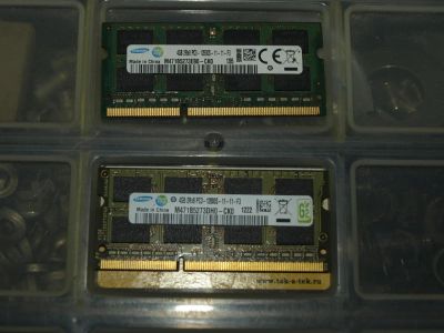 Лот: 7834067. Фото: 1. память so-dimm ddr3 4gb samsung... Оперативная память