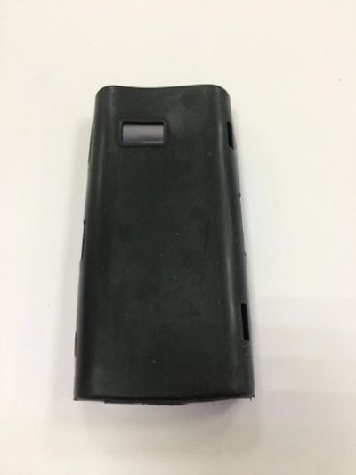 Лот: 10387019. Фото: 1. Чехол Nokia X6 Силикон Черный. Чехлы, бамперы