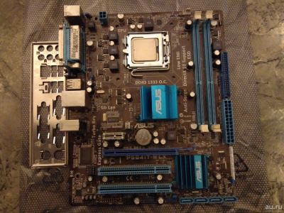 Лот: 13327404. Фото: 1. материнская плата Asus P5G41T-M... Комплекты запчастей