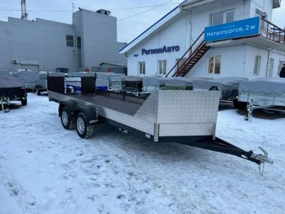 Лот: 24691990. Фото: 1. Прицеп Alaska Торпеда с отбойником. Прицепы, полуприцепы