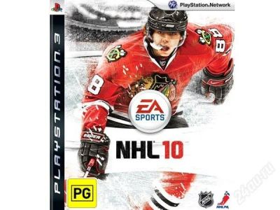 Лот: 1251839. Фото: 1. PS3 NHL'10 продажа или обмен. Игры для консолей