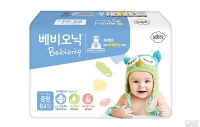 Лот: 8016492. Фото: 1. Babioniq эко-подгузники премиум-класса... Детская гигиена