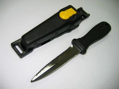 Лот: 1122973. Фото: 1. Нож водолаза Akvilon Shark Stiletto. Дайвинг, подводная охота