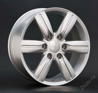 Лот: 5866554. Фото: 1. Литые диски для Mitsubishi 7,5Jx17... Диски