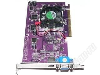 Лот: 144312. Фото: 1. AGP 64Mb Palit GeForce 4 MX440... Видеокарты