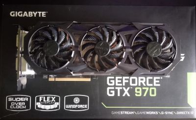 Лот: 23244705. Фото: 1. Видеокарта Gigabyte GeForce GTX... Видеокарты