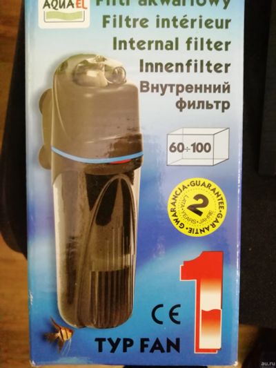 Лот: 15172906. Фото: 1. Фильтр аквариумный, Aquael FAN-1. Оборудование