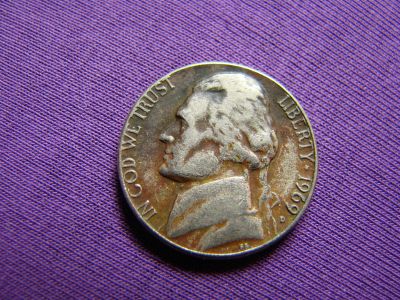Лот: 4431652. Фото: 1. 5 центов 1969, США. Америка