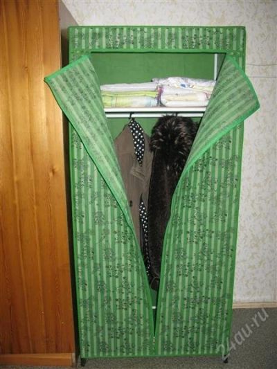 Лот: 2212785. Фото: 1. Продам тканевый шкаф для одежды... Шкафы, шкафы-купе