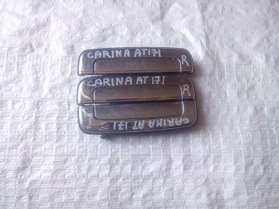 Лот: 14376102. Фото: 1. Ручка двери наружняя Toyota Carina... Кузов