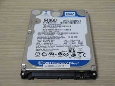 Лот: 8923232. Фото: 1. Жёсткий диск 640 Gb Western Digital... Жёсткие диски (HDD)