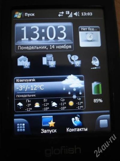 Лот: 1339913. Фото: 1. GLOFIISH X650 GPS 500мГц 2.8... Смартфоны