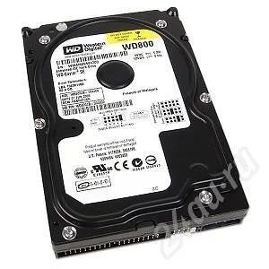 Лот: 682667. Фото: 1. HDD Western Digital WD800 80Gb... Жёсткие диски (HDD)