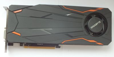 Лот: 19334078. Фото: 1. Видеокарта Gigabyte GTX 1080 OC... Видеокарты