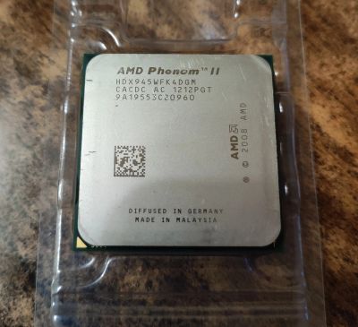 Лот: 19199074. Фото: 1. Процессор AMD Phenom II X4 945... Процессоры