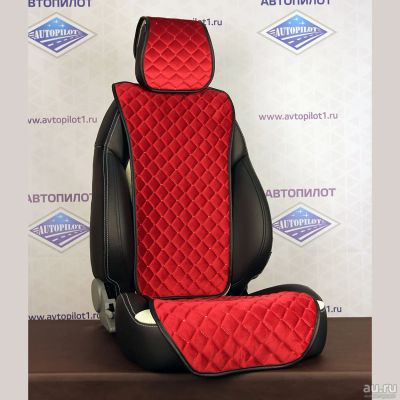 Лот: 18048156. Фото: 1. Накидки на сиденья из велюра McLaren... Чехлы, коврики, оплетки руля