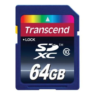 Лот: 4553661. Фото: 1. Карта памяти SDXC 64Gb Transcend... Карты памяти