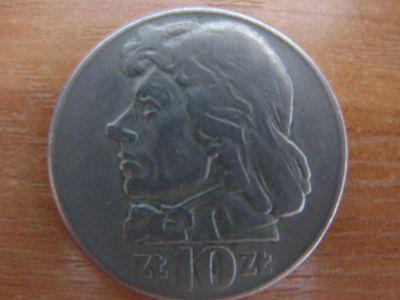 Лот: 6477706. Фото: 1. Польша 10 злотых 1960 года. Тадеуш... Европа