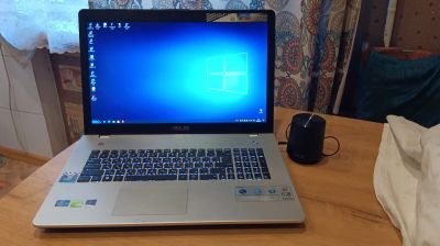 Лот: 25437675. Фото: 1. 17.3/Asus N76V/Core I7/SSD-120g... Ноутбуки