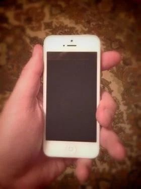 Лот: 6561332. Фото: 1. iphone 5 16gb White (HTC,Sony... Смартфоны
