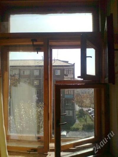 Лот: 1206739. Фото: 1. Окно 2-х створчатое деревянное. Фурнитура, комплектующие