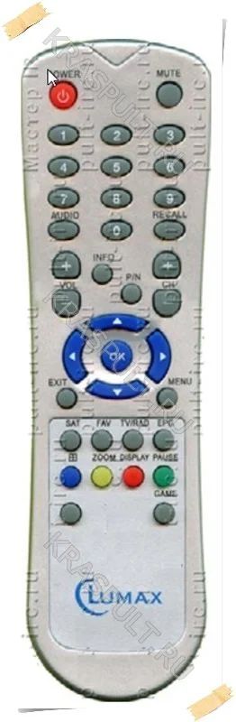 Лот: 15905080. Фото: 1. Пульт LUMAX DV-728, DV-748. Пульты ДУ