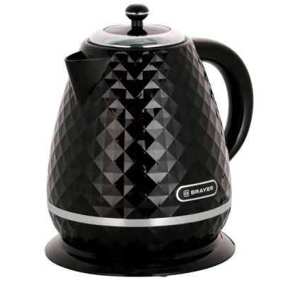 Лот: 25547461. Фото: 1. Электрический чайник Brayer BR1008BK. Чайники, кофемашины, кулеры