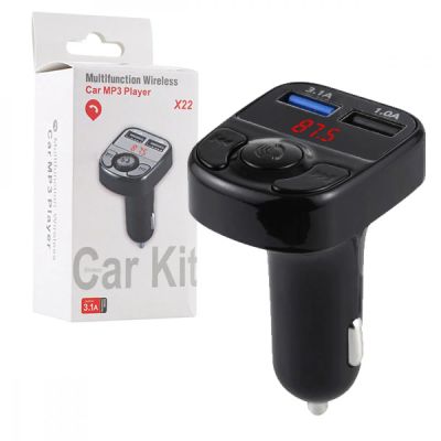 Лот: 16168614. Фото: 1. Авто FM-MP3 модулятор X22 USB... FM-модуляторы, трансмиттеры