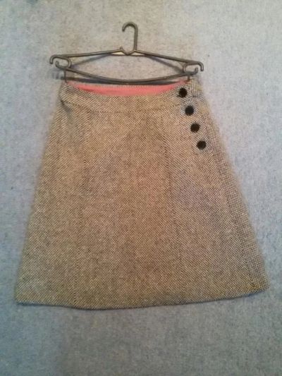Лот: 7124063. Фото: 1. Тёплая юбка (Benetton) 42-44 S... Юбки