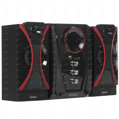 Лот: 17472798. Фото: 1. Колонки 2.1 Ginzzu GM-407. Активные акустические системы