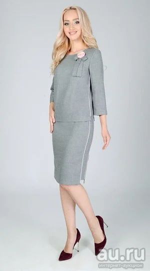 Лот: 12730453. Фото: 1. НОВЫЙ Костюм (юбка, блузон) р... Костюмы
