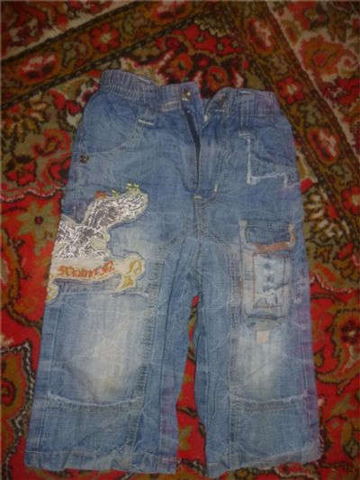 Лот: 7623598. Фото: 1. джинсы мальчику 1-2, Турция. Брюки, шорты, джинсы