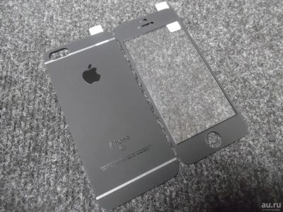 Лот: 11829796. Фото: 1. Защитное стекло iPhone 5/ iPhone... Защитные стёкла, защитные плёнки