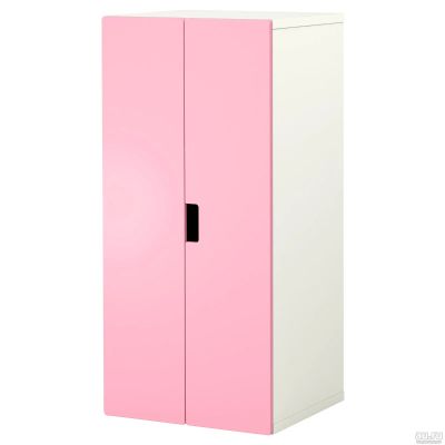 Лот: 17844108. Фото: 1. Шкаф IKEA розовый. Шкафы, стеллажи, комоды