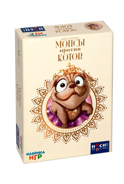 Лот: 14903773. Фото: 1. Настольная игра "Мопсы против... Настольные игры, карты