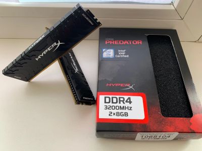 Лот: 16320666. Фото: 1. Оперативная память DDR4 HyperX... Оперативная память