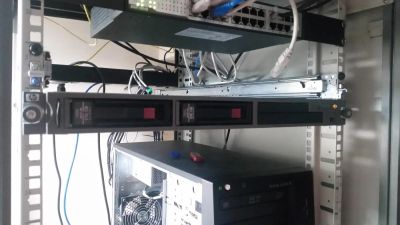 Лот: 9200601. Фото: 1. Сервер HP ProLiant DL320 G5 Xeon... Серверы RackMount