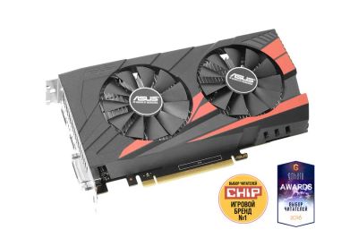 Лот: 11093785. Фото: 1. Видеокарта 4096Mb GeForce GTX1050Ti... Видеокарты