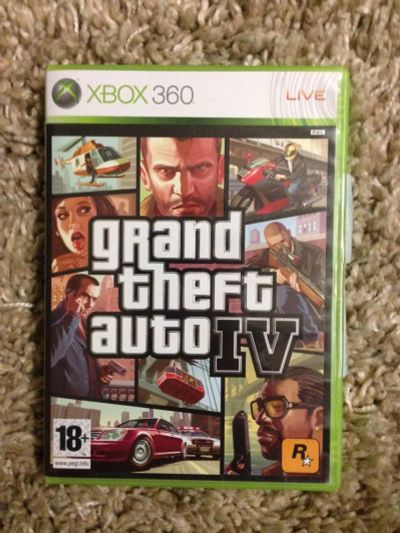 Лот: 6713722. Фото: 1. GTA IV Xbox 360. Игры для консолей
