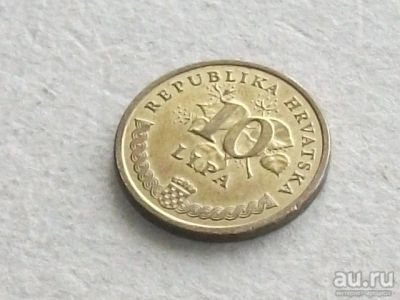 Лот: 16847216. Фото: 1. Монета 10 лип Хорватия 2003 флора... Европа