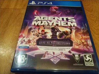 Лот: 11289214. Фото: 1. Agents of Mayhem PS4 / Лицензионный... Игры для консолей