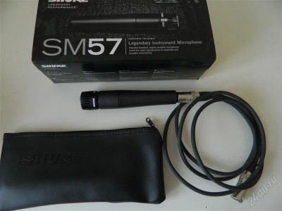 Лот: 1410767. Фото: 1. SHURE SM57-LCE. Студийные микрофоны, радиомикрофоны и радиосистемы