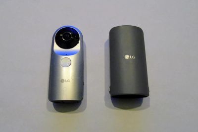 Лот: 11029396. Фото: 1. Сферическая камера LG 360 CAM... Экшн камеры