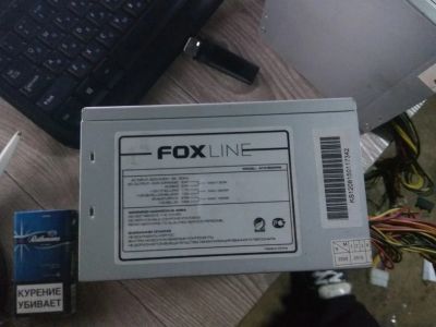Лот: 10156151. Фото: 1. Блок питания Foxline 450 ватт. Корпуса, блоки питания