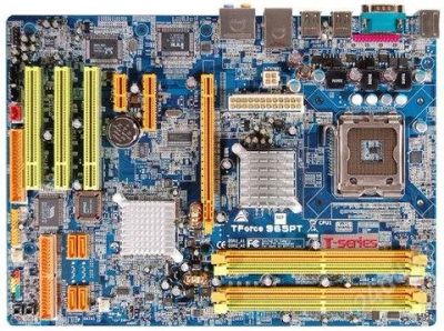 Лот: 151583. Фото: 1. Biostar TForce 965PT (Intel P965... Материнские платы