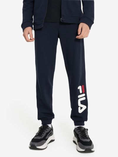 Лот: 24769956. Фото: 1. Брюки для мальчиков FILA, Синий. Спортивные брюки, штаны